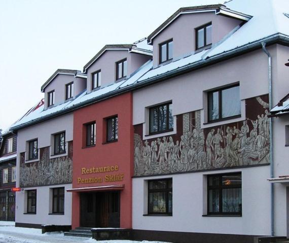 Penzion A Restaurace Sklar Каролинка Экстерьер фото
